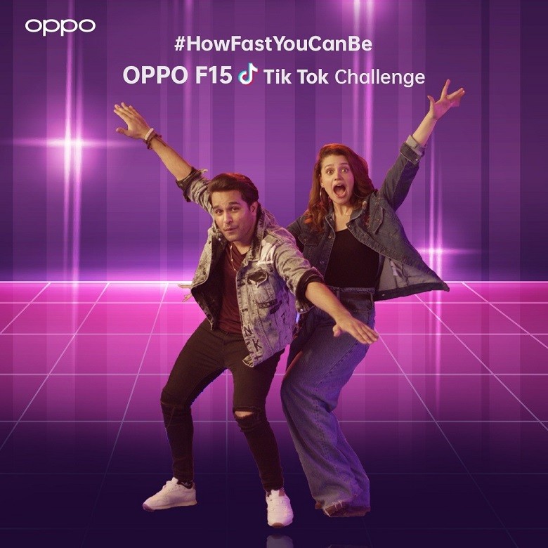 OPPO F15 - The smartphone brand OPPO has set up the biggest and most exciting TikTok challenge #HowFastYouCanBe for TikTok users as the company introduces its lightning fast OPPO F15.  The campaign by OPPO, starring the heartthrob Asim Azhar, and ever-talented Zara Noor Abbas began on June 10, making people groove to the superfast yet catchy jingle.  The challenge is a complete fun package making your inner dancer come out with the fast beats.  Taking top TikTokers on the fun bandwagon, the campaign is an exciting illustration of music and dance. The challenge is quite simple, encouraging people to do a fast dance move at increasing fast beats as the speed amplifies.  Ending on June 21, the brand will be giving away brand new OPPO F15’s to 15 lucky winners to experience the lightning-fast technology themselves. The mid-range smartphone is furnished with a 48MP impeccable camera, stylish design, 128 GB storage space, and a 20W VOOC flash charge.  In addition to these amazing features, OPPO F15 comes with a smooth game boost 2.0, EIS Anti-shake, and AI beautification mode allowing you to carry the world in your palm with quick access to everything.  With its fast performance, fast capture, fast unlocks, and fast charging, it will allow TikTokers to make crystal clear videos/photos at a lightning-fast speed.  The brand has managed to keep the innovation flag high while keeping in view the customer-centric vision.  The budget-friendly smartphone is created, fully considering the needs of millennials, and is expected to take the smartphone market by storm.   Participating in this challenge is simple, just follow 4 simple steps: 1.	Watch and learn OPPO’s official F15 Dance move 2.	Film your dance moves 3.	Set “SuperFast - F15” as the soundtrack  4.	Include the hashtag #HowFastYouCanBe #OPPOF15 5.	Tag @OPPO_pakistan  For more details visit https://vm.tiktok.com/obeBQF/  So, groove with every move to win an OPPO F15.