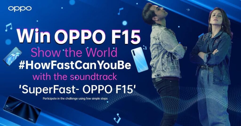 OPPO's #HowFastCanBe hits 70M+ views as TikTokers join the Bandwagon to win OPPO F15     OPPO’s first-time collaboration on Tiktok has resulted in garnering massive interest amongst the audience, which allows the people to participate in the TikTok challenge #HowFastCanYouBe. Furthermore, 15 lucky winners will get a chance to win OPPO F15. The campaign became an instant hit on TikTok and managed to gain more than 70M+ views in just a matter of a few days, where quirky TikTokers made their videos to the catchy beat uploaded by OPPO.     The challenge began with Asim Azhar and Zara Noor Abbas showcasing their lightning-fast dance moves. Soon after the launch, the #HowFastYoucanBe challenge took the social media by storm with different celebrities and top-notch TikTokers hopping on the fun bandwagon and challenging their friends. Famous TikTokers like Momin Saqib, Fariha Asghar, Tasfeen, Meerub, etc. took the challenge to a whole new level with their exceptional dance skills, each adding their special touch to make their video stand out. Even kids are stepping in enthusiastically and showing their adorable dance moves.        The joyful tone and format of the TikTok challenge resonate well with the new TikTok generation giving rise to the interactive trend of dancing at increasing speeds. By allowing users to create their content, the users are becoming a part of the OPPO community and becoming advocates of the brand.      This is the perfect chance to get your hands on the sleek and stylish OPPO F15 furnished with all-round powerful camera experience, battery life, and an advanced screen.         If you have not participated yet, you still have time as the campaign will be ending on 21st June. It’s time to feast your eyes on the biggest TikTok challenge ever.     For more information visit: https://vm.tiktok.com/obeBQF/ 