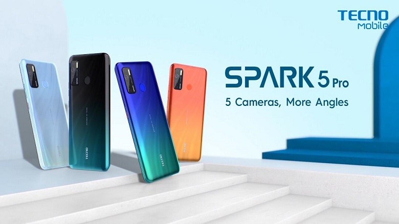 SPARK 5 Pro - The most trending smartphone brand, TECNO Mobiles has upgraded the standards of tech consumers with its innovative and budget-friendly gadgets.  The brand recently launched a new edition of Spark series having two variants, SPARK 5 Pro (4+64) and (4+128) GB. Below is the detailed review of the premium Spark 5 Pro features, as per the tech expert of WhatMobile.com.pk Design & Color Unlike its rival series, Spark 5 Pro has gathered great reviews on its sleek gradient design and large display. Just like its name, it holds more spark with a 6.6 inches Dot-in Display; built-in finger sensor on the rear; face ID detection security; DSLR-like five cameras; available in four hues of glossy gradient patterns: Ice Jadeite, Spark Orange, Vacation Blue, Misty Grey.  The display pixels, color intensity, contrast & brightness of the screen display, are much applauded by the consumers in the feedback.  Camera The series is equipped with 5 Cameras: 16MP+2MP (macro) +2MP (depth) on the rear and a front punch hole camera of 8MP coupled with tetra LED Flashes & Bokeh effect only in Rs.19,999.  This handset is labeled among one of the best camera phone innovations by TECNO, later affirmed by photography enthusiasts.  When tested, the images clicked were detailed and vibrant with a perfect mix of light hues.  SPARK 5 Pro makes itself an ultimate choice of photography enthusiasts. Battery Performance SPARK 5 Pro consists of a powerful 5000 mAh battery that can perform up to 479.52 hours, ensuring long time performance.  While testing, the experts ran multiple applications, shot videos and played games all day long but the battery lasted for its given time.  Spark 5 Pro could easily last for more than a day with high phone usage with one single boost. Processor Performance:  The handset comes packed with a MediaTek MT6761 Helio A22 (12 nm) chipset, 2.0 Ghz Octa-Core processor, and large built-in memory with 4GB RAM, and 128GB storage. This advanced combination lets the device to perform multiple tasks and use various applications without any technical glitches.  While evaluating the device, the analysts concluded that Spark 5 Pro is the best smartphone for daily routine tasks allowing users lag-free performance. VERDICT: SPARK 5 Pro precedes its rivals because no other brand offers such advanced features, USB micro-port, silicon transparent safety back-cover, 10W charger, Quintet-Cameras, a pair of handsfree and 13 months warranty, all in Rs.19,999 and Rs.21,499, respectively.  This is exactly the smartphone you have been looking for to enhance your tech experience as per famous technology experts.  So, let’s not think more and get your hands on the premium SPARK 5 Pro.