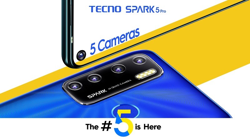 TECNO Spark 5 Pro - Today Camera is becoming one of the most competitive elements of premium smartphones. The smartphone manufacturers have started investing more in its camera feature. Championing that perception, TECNO can boast about its new five-camera smartphone, Spark5 Pro. The whole idea revolves around, “The more the better”. Similarly the purpose of infusing more Cameras in Spark 5 Pro is to bring more clarity to the pictures. TECNO is already driving the trends through its innovative technology and prospective strategy. These days high camera resolution is in the priority list of consumers. Many of the smartphone brands are geared up to spend more on high tech and the creativity of products to consolidate their position in the market. Fortunately, these prioritized features are infixed within the upcoming series of TECNO mobile. Those who really want to maximize their mobile photography at a pocket-friendly price, Spark 5 Pro is the answer. Spark 5 Pro packed with outstanding camera sensitive element, F/1.8 big aperture, 8x digital zoom capability, rear quad-cameras of 16+2(macro)+2(depth) MP and a Punch-hole front camera of 8MPs that allows its users to capture beautiful shots with every detail displayed precisely, purely and clearly. TECNO new Spark 5 Pro is a treat for selfie lovers, social bees, Instagram users, tourists, and party animals, as they need no more edits or filters with Spark 5 Pro inbuilt features. TECNO has introduced two unique versions of its most celebrated Spark series, Spark 5 for Rs.19,999 & Spark 5 Pro for Rs.21,499. The processor of Spark 5 is attached with 4+64 GB in-built storage memory while Spark 5 Pro comes with 4+128 GB memory. Moreover, this handset consists of a 5000mAh battery and supports 4G band connectivity. Apart from the budget, Spark 5 Pro catches everyone's attention with its textural curves and fantastic gradient color choices of misty grey, vacation blue, ice jadeite, and spark orange that perfectly aligns with your style. So if you are planning to upgrade your phone and replace it with a power-packed handset that could have equal value for money and entertainment as well, then you are in luck as TECNO Spark 5 Pro is now available on all the leading retail stores across Pakistan.