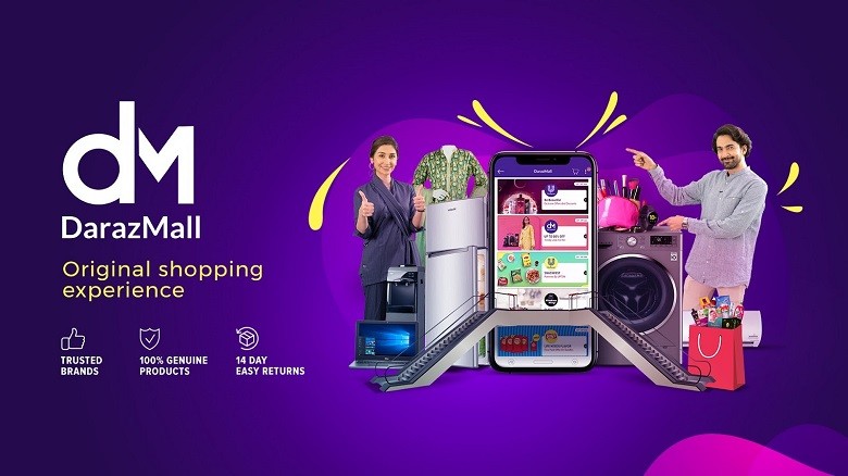 DarazMall - the premium service channel on Daraz - promises millions of customers across the Country an original shopping experience, offering access to a curated selection of more than 500 leading national and international brands that have set up their official stores on the platform.  With shoppers in Pakistani reducing visits to offline stores and malls, and increasingly relying on ecommerce platforms to meet their demands, DarazMall provides a digital solution for those looking to purchase genuine products from trusted brands. Launched in 2019, DarazMall hosts the official stores of beloved and trusted brands across various categories including FMCGs, fashion, mobiles, electronics and health and beauty - offering access to genuine products. These include Reckitt Benckiser, P&G, Unilever, Pepsi, National Foods, Dipitt, Samsung, ChanghongRuba, Infinix Mobile and Elephone.  Customers also have access to apparel from popular fashion labels including Generation, Denizen, Levis and Khas Stores. DarazMall also offers a longer, 14-day easy returns period. Over the past months, DarazMall has added new features to the user interface to enhance user experience and make it easier for customers to navigate through the assortment.  While artificial intelligence-powered personalisation has made it easy for customers to find products that suit their preferences, the addition of a search box in DarazMall has made it more convenient for users to search for items within the channel.  Customers now also have easy access to information about new brand and product launches.  The new Brand Highlights section will also allow customers to engage more with product promos through videos and they can follow their favourite stores to stay updated on their latest launches.  “We are constantly striving to improve customer experience on our platform. The improved experience on DarazMall, highly appreciated by our customers, is driven by a comprehensive analysis of consumer requirements and a desire to offer a premium, safe and engaging experience to our customer base,” said Imran Saleem, Director Commercial, Daraz Pakistan. Daraz is always looking forward to improving the online shopping experience & continuously raising the standards of the e-commerce industry.