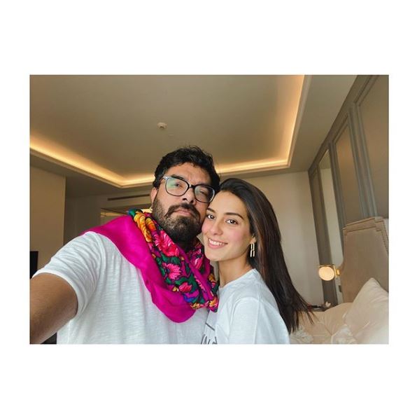 Iqra Aziz - The most popular couple in the town Iqra Aziz and Yasir Hussain is having a great time in quarantine these days and they are making best memories out of it. We know that Iqra Aziz always remains active on her Instagram account and shares everything related to her personal and professional life with her fans there. Iqra & Yasir’s Relation It needs no explanation that how much Iqra Aziz and Yasir Hussain love each other. Taking a view of their pre-marital and post-marital life, despite so many controversies and bashing by a number of followers on social media platforms, the couple has always enjoyed every moment together. Moreover, Iqra and Yasir keep on sharing pictures as well as videos on their Instagram accounts which make them gain great attention and their fans always love them. Yasir Hussain has done everything to impress Iqra Aziz and the best example of this thing is that he made Iqra choose him as a life partner. Iqra Aziz’s Love for Yasir Hussain So Iqra Aziz has always returned love equally to her husband Yasir Hussain and just like always, she has posted some of the lovely pictures while showering love over Yasir. Here we have got these clicks for you! And… Here we have got some more clicks from the recent past where we can see the couple is looking so adorable sharing affectionate moments! Iqra Aziz’s Recent Projects These days we can watch Iqra Aziz performing the best in drama serial Jhooti in the lead role as Nirma. This drama is on aired at ARY Digital every Saturday at 08:00 PM. The amazing thing about this drama is that Iqra is performing along with her real life husband Yasir and they are showing their talent in negative roles at their best. This is the first drama that the couple is working together after getting married. We know that our beloved Iqra Aziz is super talented actress and we hope that this couple would rock together in the future projects as well making people fall in love with their brilliant acting every time.