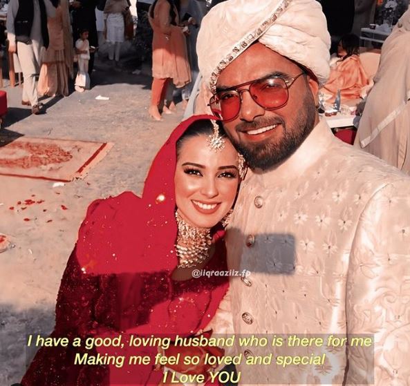 Iqra Aziz - The most popular couple in the town Iqra Aziz and Yasir Hussain is having a great time in quarantine these days and they are making best memories out of it. We know that Iqra Aziz always remains active on her Instagram account and shares everything related to her personal and professional life with her fans there. Iqra & Yasir’s Relation It needs no explanation that how much Iqra Aziz and Yasir Hussain love each other. Taking a view of their pre-marital and post-marital life, despite so many controversies and bashing by a number of followers on social media platforms, the couple has always enjoyed every moment together. Moreover, Iqra and Yasir keep on sharing pictures as well as videos on their Instagram accounts which make them gain great attention and their fans always love them. Yasir Hussain has done everything to impress Iqra Aziz and the best example of this thing is that he made Iqra choose him as a life partner. Iqra Aziz’s Love for Yasir Hussain So Iqra Aziz has always returned love equally to her husband Yasir Hussain and just like always, she has posted some of the lovely pictures while showering love over Yasir. 