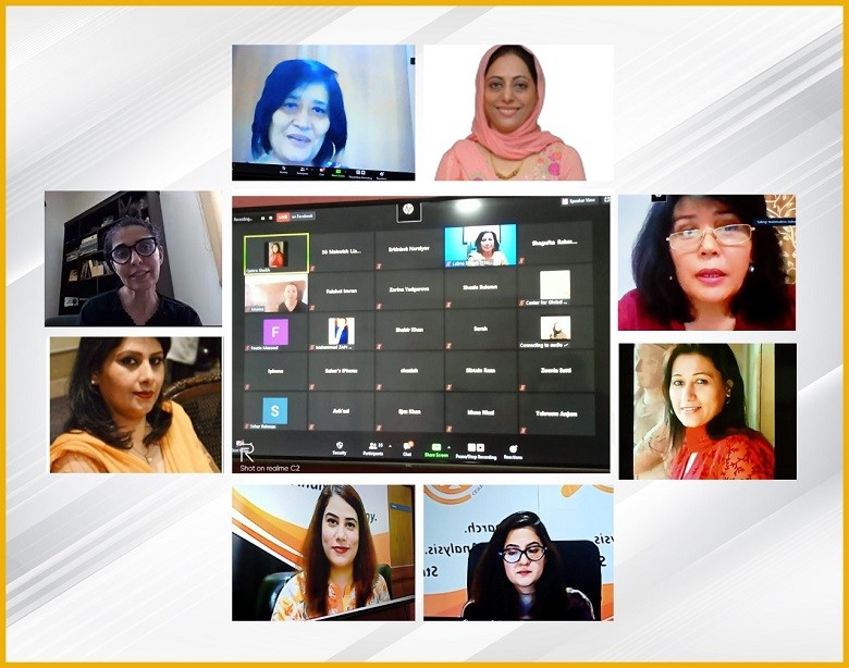 Pak-Uzbek Business Women - THE PLATFORM by the Center for Global & Strategic Studies (CGSS) and the Uzbekistan Women Association jointly organized a Webinar on, “Opportunities for Pak-Uzbek Business Women” to discuss the entrepreneurship opportunities for women of both Countries. Ms. Mehreen Gul, Director, CGSS commenced the webinar and stated that Pakistan and Uzbekistan share a common culture and both countries have countless opportunities of business for each other. Women entrepreneurs have immense potential and only need a proper platform. THE PLATFORM by CGSS is willing to provide this platform for women of both Uzbekistan and Pakistan. Dr. Shehla Javed Akram, Founder, All Pakistan Women Chamber of Commerce & Industry, shared that in the beginning women were very reluctant to join businesses as there were social constraints and obstacles and to overcome these issues, a separate chamber for business women was initiated. She further highlighted the flexibility and potential of business opportunities in the pharmaceutical industry and stated that this is one of many sectors in which women of Uzbekistan and Pakistan can cooperate. Ms. Gulnara Makhmudova, Chairperson of Business Women Association, Uzbekistan stated that women in Uzbekistan are very active in business. She highlighted that they started from 4-5 women and now have more than 16000 women attached with the Women Association. She commented that despite of many opportunities available in Uzbekistan for business there is still a lack of training and awareness when it comes to entrepreneurship, and in this sector, Pakistan can be of great help if we provide trainings and awareness sessions to business women in Uzbekistan. Ms. Naheed Memon, CEO, Oracle Power PLC & Former Chairperson Sindh Board of Investment, Pakistan gave a comprehensive overview of the industries and sectors where women from Uzbekistan and Pakistan can work together to better utilize the natural resources available in both countries like Cotton. Furthermore, she stated that industries like textile, fashion, food and agriculture industry are some of the major areas where women of both countries can effectively contribute. Ms. Zamira Yunusova, Director of "Sharq liboslari Markazi" in the Ministry of Textile Industry, Uzbekistan expressed her opinion to initiate more cooperation in the textile, garment and fashion field. She mentioned her interaction with Iqra University, Pakistan and praised the immensely talented women in textile business. She advised that more cooperation and exports in these fields can be fruitful for women in Uzbekistan and Pakistan as both Countries have a rich culture and it can easily be showcased through the textile industry. Ms. Qaisra Sheikh, Coordinator Women Entrepreneur VP Seat & Former President WCCI Lahore, stated that we have a lot of similarities with the business women in Uzbekistan our financial and culture barriers are also similar in both countries but the beginning of women Entrepreneurship in various sectors is a good way to make business easier for women in both countries. She suggested the signing of MoU’s with Uzbekistan’s Women Association, arranging of more webinars for individual sectors and initiating a Pak-Uzbek Women Portal. Ms. Shazia Suleman, CEO & Director, Inter-Global Travels & Tours, Pakistan mentioned that more focus needs to be given to tourism opportunities, as tourism is one of the major pillars in Pakistan and Uzbekistan economies. Women Associations can work better when they visit each other and more people to people contact is initiated. She suggested increased collaborations to promote women entrepreneurship in Uzbekistan and Pakistan specially in the tourism sector. The webinar was moderated by Ms. Palwasha Nawaz, Project Executive, THE PLATFORM by the CGSS and was attended by almost 30 participants from Uzbekistan and Pakistan.