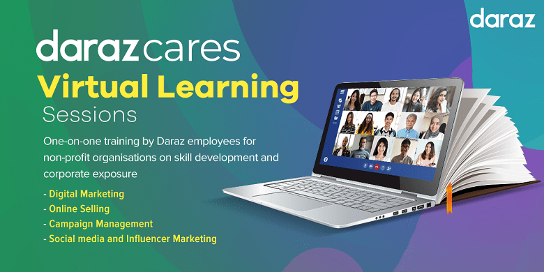 Daraz virtual learning sessions - In order to ensure that students from underserved communities can continue to learn and develop new skills during the COVID-19 pandemic, Daraz, the leading e-commerce platform in the Country, has joined hands with a number of NGOs including NOWPDP, Orange Tree Foundation, Zindagi Trust and Circle - a women empowerment and inclusion enterprise - and will be conducting a series of virtual learning sessions for the non-profit organizations’ students and staff members. The sessions are curated to help students enhance their corporate knowledge and will focus on various areas including digital marketing, influencer marketing, and creative designing. They will also provide insights on how online businesses operate and will be conducted by Daraz’s own employees. The first session was held in collaboration with Circle’s TECH KARO initiative on July 28, 2020 and was conducted by Maria Hashmi, Performance Marketing Lead at Daraz, and focused on digital marketing. The session - titled “Digital Growth Through Performance Marketing” – was attended by 37 students, a majority of whom were women, seeking to establish their career in digital marketing. “It's been an absolute pleasure to be a part of Circle's TechKaro workshop to empower this group of extremely hard-willed, resilient & talented women. The curiosity in their eyes & their ambition not only made me excited about equipping them with the right tools to succeed in the digital world but also gave me hope for Pakistan's future,” said Hashmi. Rabab Fatima, the Lead Instructor at Circle Pakistan, said, “Daraz’collaboration with Circle's Techkaro program, will help equip students with the unique learning and skillsets needed to thrive in the marketing field.” According to estimates, Pakistan loses $20 billion due to the exclusion of persons with disabilities. Daraz’s collaboration is aimed at providing the same opportunity for corporate exposure and skill development to people with disabilities. Omair Ahmad, Executive Director, NOWPDP said, “NOWPDP as an organization endeavors to create economic opportunities for persons with disabilities and we believe our collaboration with Daraz is an excellent opportunity for our trainees to learn to initiate their own online businesses.” Another organization Daraz has partnered up with is the Orange Tree Foundation, an organization with which the e-commerce platform enjoys a strong relationship and history of collaborative efforts geared towards financially supporting OTFs students. “While there is an air of worry and uncertainty during this pandemic there are also such great examples of certain organizations and individuals that are going out of their way to help their society and their nation. Through the virtual learning sessions, Daraz has opened its doors for individuals to learn digital marketing and trade, ”Omer Mateen Allahwala, CEO, Orange Tree Foundation. The Orange Tree Foundations will encourage not only senior students but also their parents to become part of this initiative to enhance their skills. Through the Virtual Learning Sessions, Daraz is aiming to fill gaps presented in students’ learning due to the COVID-19 pandemic and help them continue their learning while gaining corporate exposure, through digital means.