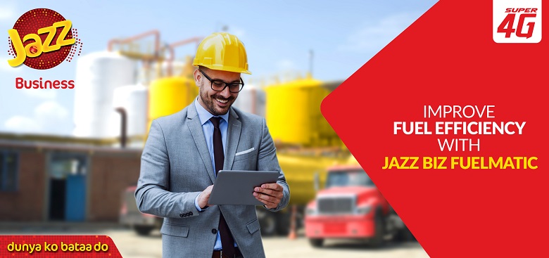 Jazz, Pakistan’s leading digital service provider, has partnered with Omnicomm, a global telemetry and fleet management solutions provider, to introduce ‘Jazz Biz Fuelmatic’, an Internet of Things (IoT) based fuel management solution allowing businesses to minimize their environmental impact by achieving energy efficiency.  This collaboration is an initiative of Jazz Business, which has the largest and most comprehensive portfolio of B2B ICT services and is currently serving 95 of the top 100 PSX listed companies.  In collaboration with Omnicom’s local partner Xtreme Tracking Solutions, Jazz Business will provide this integrated solution for managing the fuel consumption of diesel generator set (genset), as well as monitoring of various fuel storage units including bowsers and underground tanks. This fuel management system connects to the genset or fuel storage to monitor almost any parameter with data from fuel-level sensors and other external sensors and transmits this data in real time to a cloud-based online, self-service platform.  The self-service platform empowers administrators and logistic units with the option to start and stop equipment remotely, and provides geographic information system mapping, geofencing, remote monitoring and diagnostic alerts as well.  According to Syed Ali Naseer, Chief Business Officer, Jazz said, “We realize that power generation is a high-end operating cost for most businesses, and with our partnership with Omnicomm, the aim is to empower businesses to better monitor and analyze fuel efficiencies in their fleet or machinery to better control costs.”  The introduction of this solution is in line with the vision of Jazz Business to revolutionize Pakistan’s enterprise landscape by helping businesses achieve cost and operational excellence through easy adoption of IoT and digitalization of work processes.