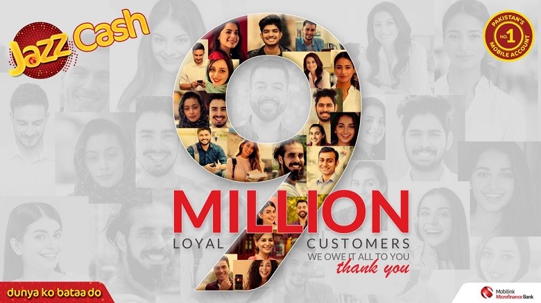 JazzCash, Pakistan’s number 1 mobile account, is now serving more than nine million monthly active users. This is the fastest 1 million monthly active customers addition that JazzCash has witnessed so far. JazzCash is now processing over Rs 7 billion worth of transactions on a daily basis experiencing YTD growth of 50% in the number of transactions and 60% growth in value as compared to same period last year.  We thank our customers for their trust in using JazzCash mobile account which has resulted in this growth during a year affected by a global pandemic. JazzCash has become the preferred platform for digital financial services, spearheading our journey to increase nationwide financial inclusion in Pakistan.  With more than 8 million downloads, JazzCash smartphone application users have grown by 88% in the last 9 months.  This growth has been resulted due to stronger engagement with the customers and providing seamless user experience of digital financial services.   JazzCash has continued focus on innovation and creating solutions for untapped potential segments, with the launch of remittance services for freelancers, we have onboarded more than 100,000 freelancers, who have processed payments worth over Rs 2 billion so far.  JazzCash has played a vital role in digitizing government collections for many services.  In just 5 month of integration with ePay Punjab, JazzCash has processed more than 700,000 transactions worth more than Rs 800 million in value, making it the largest digital tax collection platform for government of Punjab. JazzCash is aggressively working to increase digital payments acceptance in Pakistan and has extended its services to over 45,000 merchants operating throughout the country including both retail merchants who can accept payments through JazzCash QR, and online merchants who can opt for payment gateway solution to accept payments from their customers.  Our utmost priority is to cater the financial needs of our customers by offering host of services from traffic challan payments, tickets, school fee payments, utility bills, digital loans etc. “At a time when cashless payments are vital for individuals, businesses, and society at large, over nine million people in Pakistan now rely on JazzCash every month. We are looking to sustain and even accelerate this growth momentum by onboarding more partners, from corporations to small merchants, addition of new use cases like instant loans, more payments options and constant improvement to the existing products. Our aim is to empower our customers and deliver a more convenient and efficient cashless experience for the people of Pakistan,” said JazzCash CEO Erwan Gelebart.