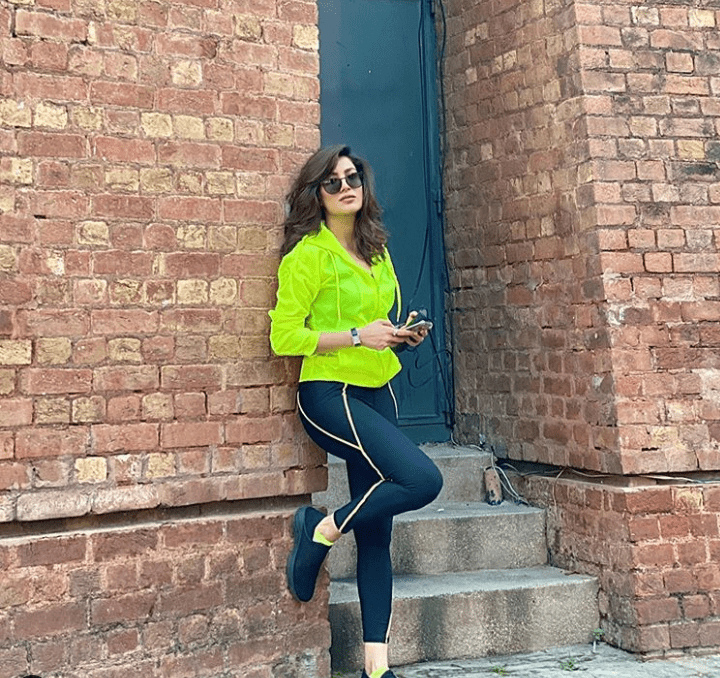 Mehwish Hayat is one of those celebrities who strongly believe in the mantra to take them as who they are or leave and go your way. We love her can-do attitude where she isn’t only positive and brings others up alongside herself but also make sure no one gets to bring her down either. This is what she is known for, and this is why there are a lot of other people including celebrities who look up to her. This is why we have rounded up 10 best pictures of Mehwish Hayat where we feel she gives her best boss girl statement that she is known for. Let’s have a look: As Bright As A Neon! How cool is this look! On a hot, sunny Lahore day, Mehwish adds more to the glamor with this neon funky look. Anybody would have failed to carry this, but not Hayat. Definitely not her! Proceed With Caution Titled the same, it does imply one has to be super cautious when dealing with her. Mehwish makes sure no troll gets to her. There is an oomph to this picture, and we love it. Woke Up Like This! We love how soft she looks with white on white. She is a charmer, but this picture is nothing less than her absolute best. Excuse Me If you wouldn’t excuse this boss girl with this picture, then we don’t know how you will. Her attitude gets the best of everything she does. Wall of Fame Mehwish posting with this wall of fame and stating that Inzamam ul Haq was her favorite makes me want to do the same. Btw, she thinks Zaheer Abbas here looks like Professor from Money Heist. What do you think? Pretty In Pink This pink shalwar kameez, short hair, and light makeup – one of our definite eastern bests of the Dil Lagi actress. Deepest, Darkest Desire Once again, only Hayat has the talent to show different sides of the coin in one frame. Her dark, sultry look in front of the beautiful fields behind is absolutely breathtaking. Dreaming How fresh is this picture? And how much does Mehwish’s dreamy look here makes you want to pack your bags and leave for a vacation so you can post the same? Mehwish With Wings This thematic pose for a publisher makes us say one word and that is wow! She is bold, gorgeous, stunning, and undoubtedly still a boss babe here! ICON She is an ICON – fashion, role model, empowerment, and whatnot. We can’t believe she could post in the ‘plane ramp’ and still look like a model. Let us know which picture did you find the best version of Mehwish Hayat’s boss babe attitude in the comments section. 