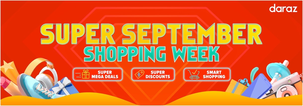 daraz - The Super September Shopping Week sale is now live on Daraz, offering customers an opportunity to grab the best deals and discounts and shop smarter. The leading ecommerce platform offers customers the opportunity to avail discounts upto 10% off through payment partners’ weekly incentive programs including Visa Mondays, HBL Wednesdays, EasyPaisa Thursdays, Askari Bank Saturdays and Standard Chartered Sundays. Customers can also use their DarazWallets to avail upto a further 5% discount on Tuesdays. Daraz has also enabled customers to make informed purchasing decisions by reading customer reviews and communicating with brands and sellers through Instant Message. Seller ratings and reviews provide the following information to buyers before they make a purchase: the sellers success rate for shipping on time, the percentage of positive ratings the seller has received and the seller’s chat response rate – all important points through which customers can gauge the experience of other customers. Through the purchase protection policy, Daraz ensures that customers have a safe and secure experience on the platform and remain protected from fraud and scams. The online shopping platform does not ask customers to share their personal information. Sellers or any other representatives of Daraz will never contact customers to ask for their OTP (one time password), your card number, card expiry date, email, passwords or any other confidential information. Daraz also does not ask customers to conduct payments and transactions outside Daraz via money order, wire or bank transfer, bar codes or other means. Over the past few months, Daraz has increased focus on improving customer experience and recently the platform launched a free returns pickup service in Karachi, Lahore, Islamabad and Rawalpindi to make the returns process more convenient for the customers. In order to the make the most of the sale, Daraz encourages customers to avail incentive programs, take into consideration seller ratings and reviews before making a purchase and, after they have received the product, to post image reviews to share their experience.