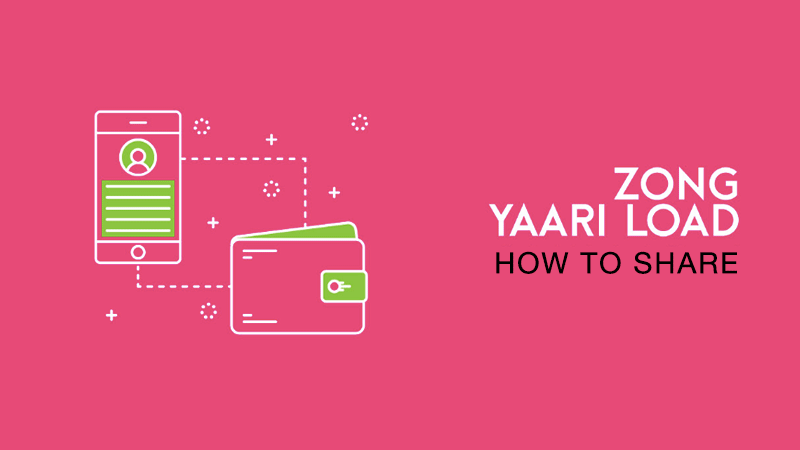 The balance transferring service for Zong is named as YAARI load. So, if you are a zong user, you can easily transfer balance to a Zong user. In order to proceed, you need to follow these easy steps: