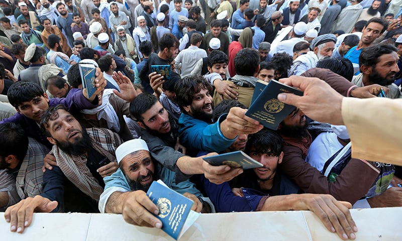 Jalalabad stampede - The Embassy of the Islamic Republic of Pakistan in Afghanistan has expressed its deep grief and sadness over loss of Afghan lives and injuries to people in a stampede at a Stadium in Jalalabad, five kilometers away from the Pakistani Consulate. Thousands of Afghans had gathered in the Stadium to secure Pakistani visas from the Consulate, resulting in a stampede which left at least 15 Afghans dead and more than a dozen injured. “We sympathize with the families of those who have lost their lives and those who have been injured in this unfortunate incident,” said a statement issued by Pakistan Embassy in Kabul. The statement said that we would like to emphasize again that in view of brotherly relations between Pakistan and Afghanistan, Pakistan Embassy in Kabul and our Consulates in Jalalabad, Kandahar, Herat and Mazar-e-Sharif continue to issue multiple entry visas to the Afghan applicants for their visits to Pakistan for family, business, medical treatment, education and other purposes. It said that Pakistan has recently announced its new visa policy for enhanced facilitation to Afghan nationals for long term multiple entry visas which is being implemented by the Embassy and Consulates in Afghanistan. The statement further said that the Embassy remains committed to ensure smooth and effective management of visa applicants at our end. “We seek the understanding and cooperation of Afghan people and authorities for better and secure management of the Afghan visa applicants,” it said.