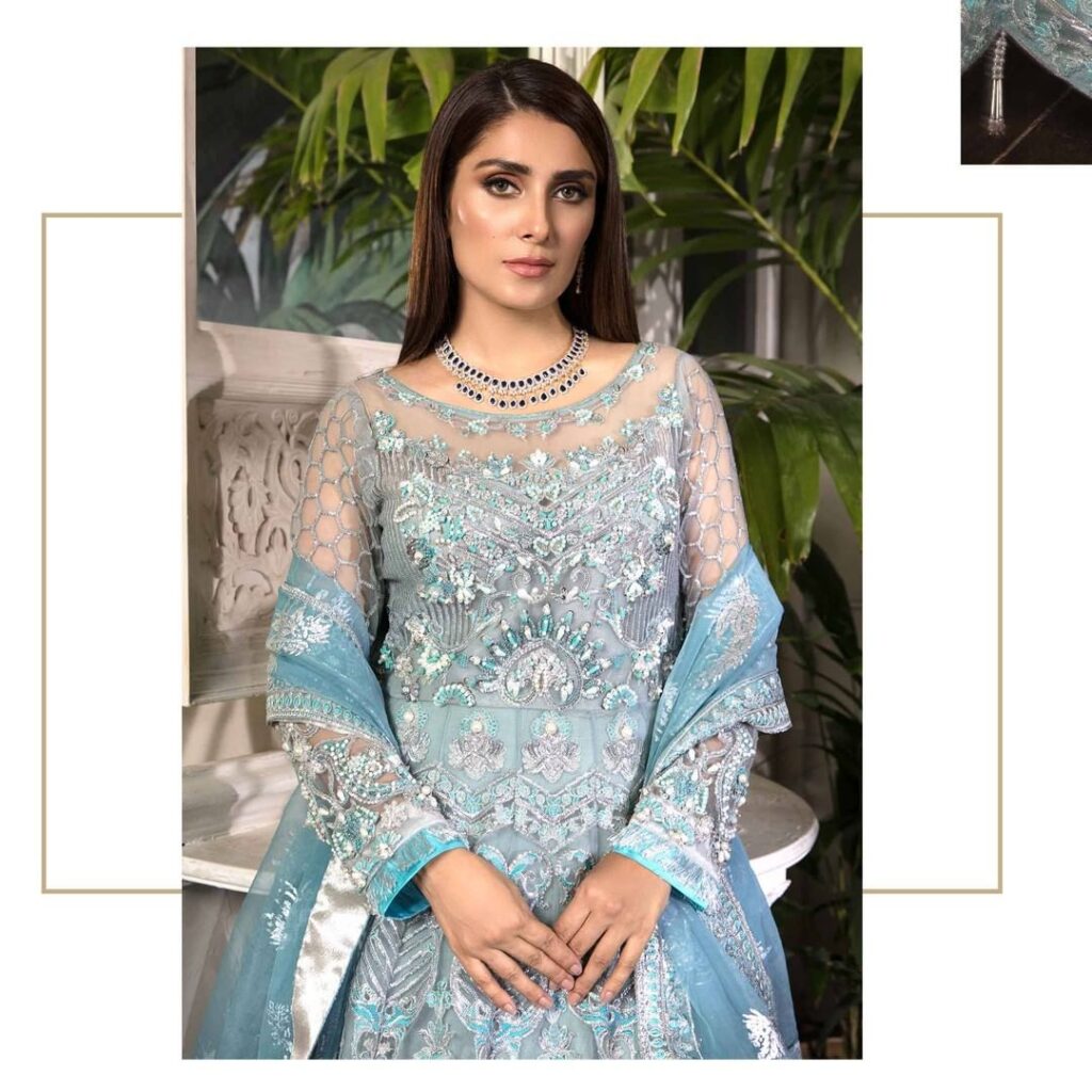 Ayeza Khan Looks Heavenly Gorgeous In Ornamental Luxury Collection 7946