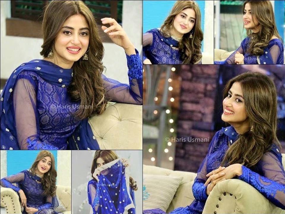 Sajal Aly - 10 Times When She Mesmerized Fans in Her Blue Outfits!