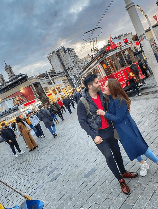 Aiman Khan And Muneeb Butt’s Romantic Pictures From Turkey