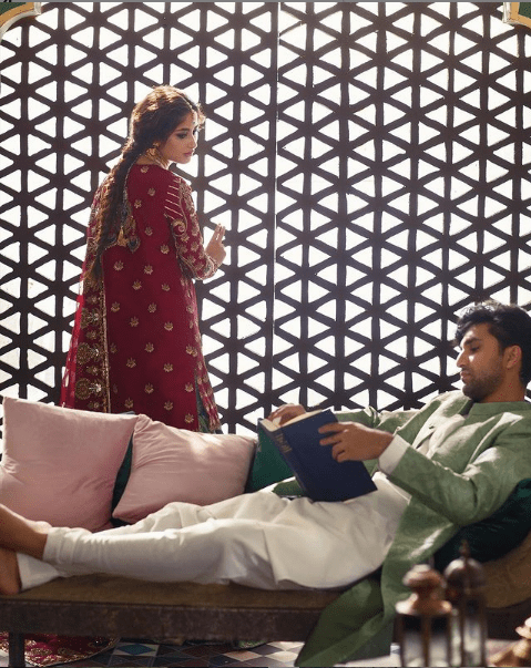 Sajal and Ahad Leave Fans Flabbergasted With Their Royal Photoshoot!