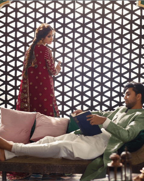 Sajal and Ahad Leave Fans Flabbergasted With Their Royal Photoshoot!