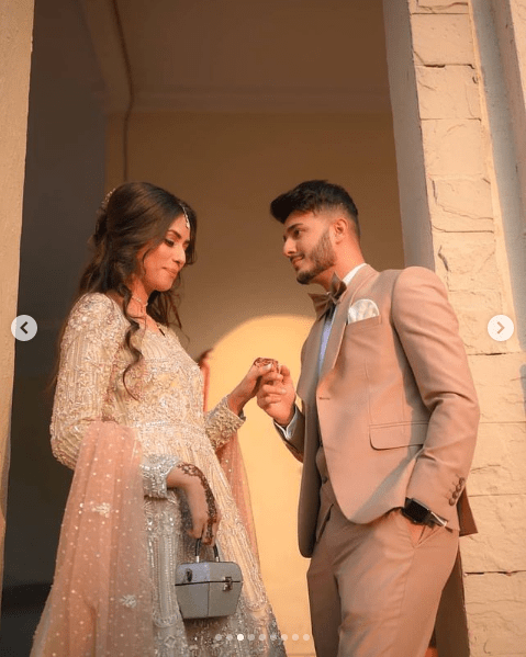 Shahveer Jafry and Ayesha Baig's Mesmerizing Engagement Photoshoot!