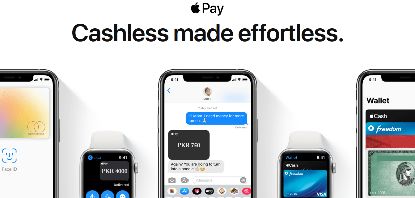 Do you know that paying with Apple Pay is now possible in Pakistan? Well... Apple Pay is something that allows your smartphone to handle all credit and debit card payments. Apple has always aimed to touch the peak in all aspects and that's the reason of its popularity. CEO Tim Cook has stated that the new payment system will function on all iPhone variants, starting from iPhone 6.  Apple is working on spreading the Apple Pay system into the international market, and we are so excited to see this innovative change in the payment methods.  What is Apple Pay? Apple Pay is a mobile payment and digital wallet service by Apple Inc. that allows users to make payments in person, in iOS apps, and on the web using Safari. It is supported on the iPhone, Apple Watch, iPad, and Mac. How Apple Pay Works? Here is how Apple Pay works: Apple Pay is easy to use and it works with the Apple devices you use every day. With Apple Pay, you can make contactless, secure purchases in stores, in apps, and on the web. Moreover, you can send and receive money from friends and family via messages.  If you have been wondering about the safety of using Apple Pay, here we have got the answer. Using Apple Pay with your iPhone or Apple Watch is quick and absolutely secure. You can avoid touching buttons or make exchange of cash without any hassle. In addition, you can use Apple Pay on the App Store to buy apps and games, or within apps to pay for a ride, a food delivery, or for online shopping of any thing you like. All of this is possible with a simple touch. Besides, you can also use Apple Pay for subscription to Apple Music, Apple News+, and Apple Arcade. Another important thing you can do with Apple Pay is that you can upgrade iCloud storage and other Apple services. Something interesting about Apple Pay is that when you’re making purchases on the web in Safari on your iPhone, iPad, or Mac, you can use it without filling up any form or creating an account. The payment via Touch ID on MacBook Air and MacBook Pro is just a touch away and is quicker, easier, and more secure than ever before. How To Use Apple Pay In Pakistan? Here we have got the complete guide for you all to learn how to use Apple Pay in Pakistan. Now you easily pay for everything securely by using Apple Pay. In order to avail the facility of paying via Apple Pay, it is important for you to make sure to have a bank account in one of the following banks: Standard Chartered Bank (Mastercard credit and debit cards, Visa credit cards) Citibank (Mastercard and Visa credit cards, Mastercard debit cards) HSBC (Mastercard and Visa credit cards, Visa debit cards) These banks are currently offering Apple Pay services in Pakistan. Moreover, Pakistan isn’t mentioned on Asia-Pacific list of countries on official grounds. The process to in-sync local banks is still underway. Pay In Stores and Anywhere You Want! You can now pay with Apple Pay in stores, restaurants, taxis, vending machines, and many other places. Make sure that you have a bank account in one of the banks mentioned above; otherwise, you wouldn’t be able to use Apple Pay. Apple Pay To Pay For Apps & Within Apps! If you are looking for how To use Apple Pay in Pakistan to pay within an app, here we have got a guide for you! Tap the Apple Pay button or choose Apple Pay as your payment method. Check your billing, shipping, and contact information to make sure that they’re correct. If you want to pay with a different card, tap  next to your card. If you need to, enter your billing, shipping, and contact information on your iPhone or iPad. Apple Pay will store that information, so you won’t need to enter it again. Confirm the payment. When your payment is successful, you’ll see Done and a checkmark on the screen. iPhone or iPad with Face ID: Double-click the side button, then use Face ID or your passcode. iPhone or iPad without Face ID: Use Touch ID or your passcode. Apple Watch: Double-click the side button. Online Payment Or Via Safari! Now you can pay with your iPhone, iPad, and Mac without any trouble. You can use Apple Pay to pay on the web in Safari. Steps To How To Use Apple Pay In Pakistan Via iPhone Or iPad Check out the stepwise guide to how you can pay with Apple Pay in Pakistan via an iPhone or iPad! Step 1 Tap the Apple Pay button. Step 2 Check your billing, shipping, and contact information to make sure that they’re correct. If you want to pay with a different card, tap the next icon next to your card. Step 3 If you need to, enter your billing, shipping, and contact information. Apple Pay will store that information, so you won’t need to enter it again. Step 4 When you’re ready, make your purchase and confirm the payment. iPhone or iPad with Face ID - Double-click the side button, then use Face ID or your passcode. iPhone or iPad without Face ID - Use Touch ID or your passcode. Apple Watch - Double-click the side button. Step 5 When your payment is successful, you’ll see Done and a checkmark on the screen. Final Word By following these simple steps, you can conveniently get through the payment via Apple Pay successfully in Pakistan.  We hope that this guide will help you a lot to understand everything related to Apple Pay. For more information, stay tuned and keep visiting!