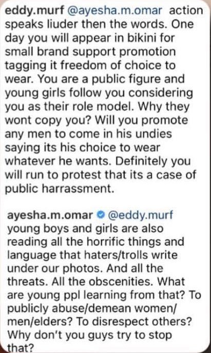 Ayesha Omer Replies To A Troll Who Criticizes Her On Wearing Bikini