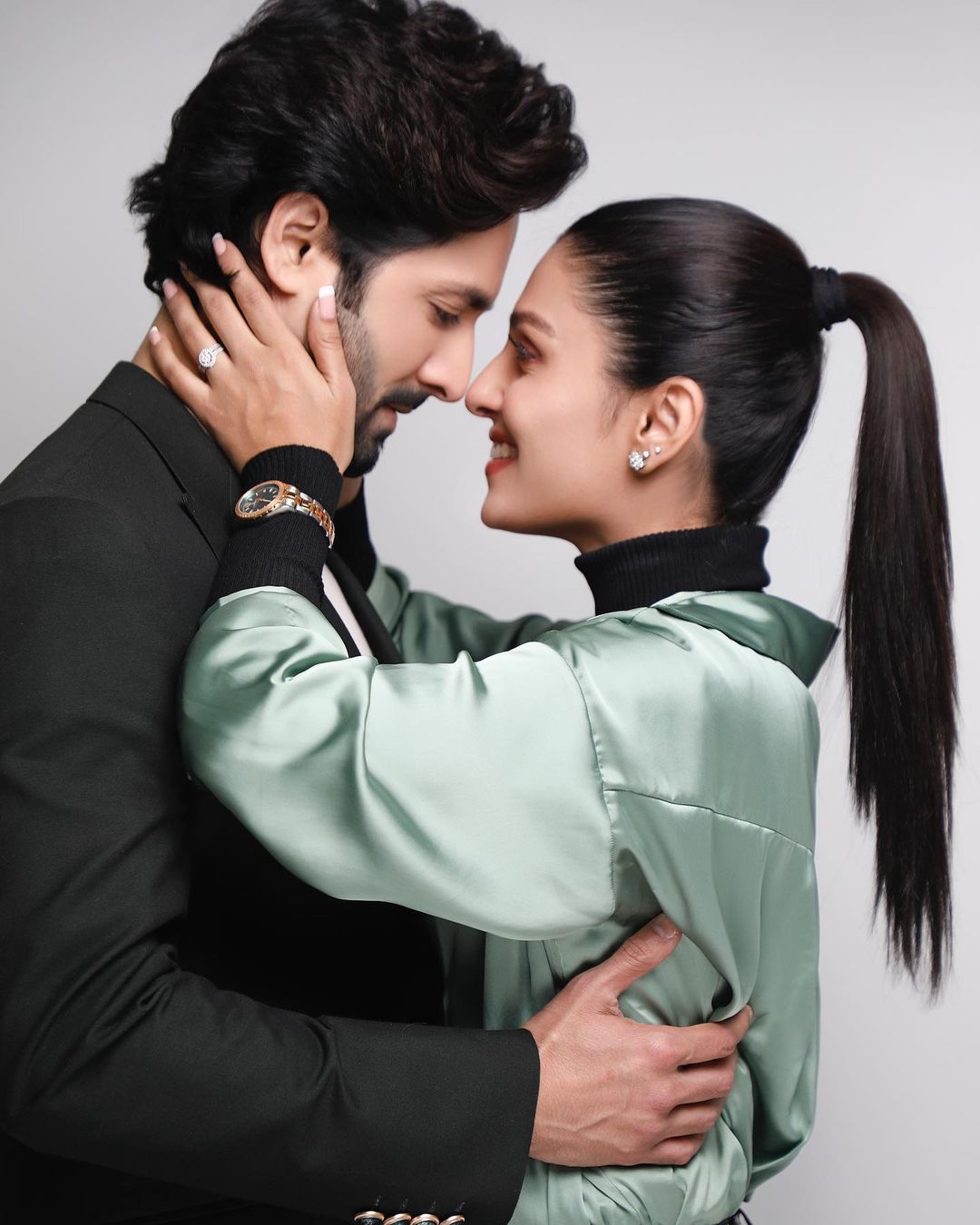 Ayeza and Danish Latest Photoshoot From 'Time Out With Ahsan Khan'
