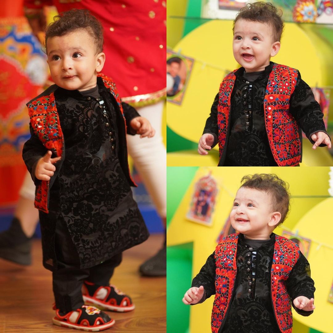 Faisal Qureshi & Family Celebrates First Birthday of Son Farman - Pictures