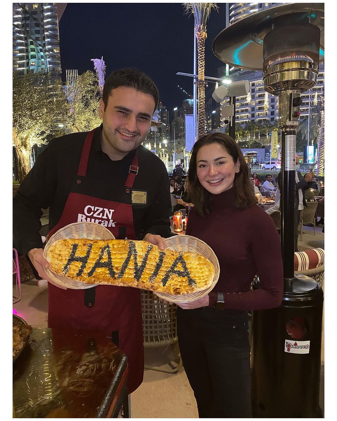Hania Amir Shares Wonderful Moments With Turkish Chef CZN Burak!