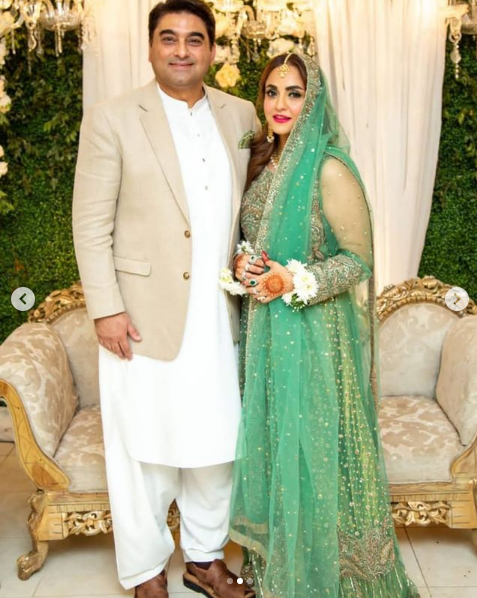 Nadia Khan Sets Social Media on Storm with Her Third Marriage Pictures!