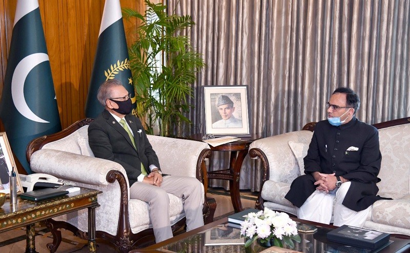 Pakistan-Mexico ties - President Dr Arif Alvi has asked the Ambassador-designate of Pakistan to Mexico Dr. Aman Rashid to make concerted efforts for promotion of relations with Mexico in diverse fields including trade, investment, culture, tourism, and education. In a meeting with the ambassador-designate at Aiwan-e-Sadr in Islamabad on Friday, the president said that Pakistan attaches great importance to its relations with Mexico and wants to further expand cooperation in various areas of mutual interest. The president highlighted that the government is focusing on increasing trade and investment with all Countries and stressed the need to increase bilateral trade volume with Mexico. President Arif Alvi also underscored the need to initiate high-level visits between Pakistan and Mexico which would further enhance bilateral relations. Dr. Arif Alvi asked the ambassador to work for the image-building of the Country as well as expose the atrocities and human rights violations being committed by India in the Indian Illegally Occupied Jammu and Kashmir (IIOJK). The president congratulated Dr. Aman Rashid on his assignment as the Ambassador-designate of Pakistan to the United Mexican States and expressed the hope that he would work to further cement bilateral ties between the two Countries.