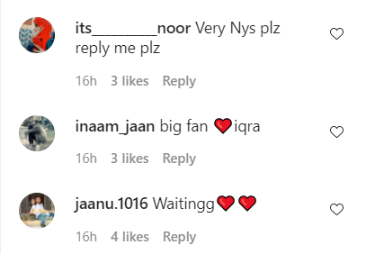 Fans Go Crazy Over Iqra Aziz’s Latest Instagram Post