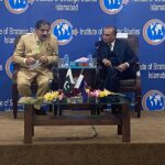 Nasser Janjua addresses event on “CPEC and Balochistan” at ISSI –