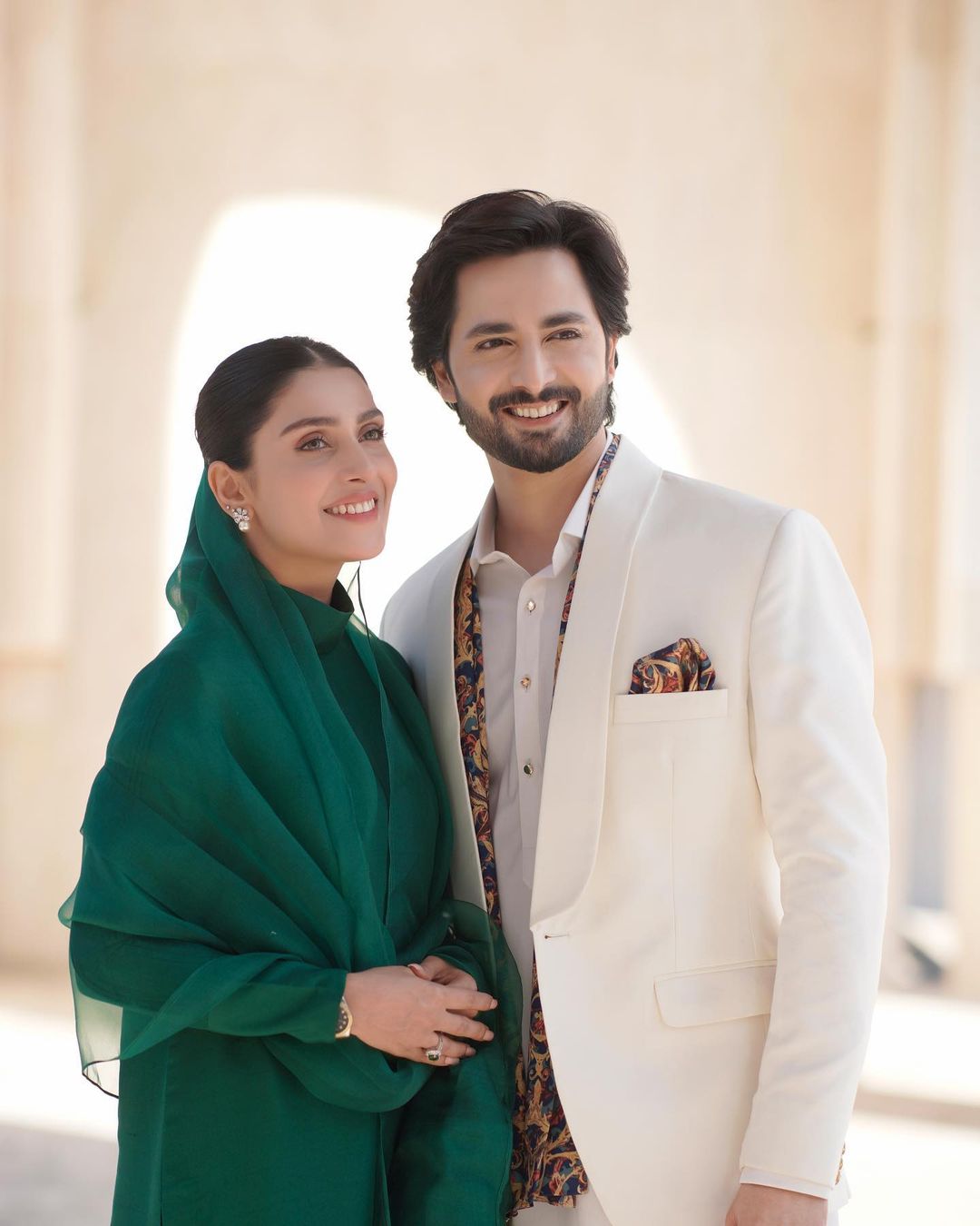 Ayeza Khan and Danish Taimoor Set Couple Goals in These Elegant Clicks