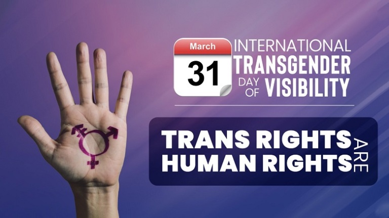 Today marks International Day of Transgender Visibility