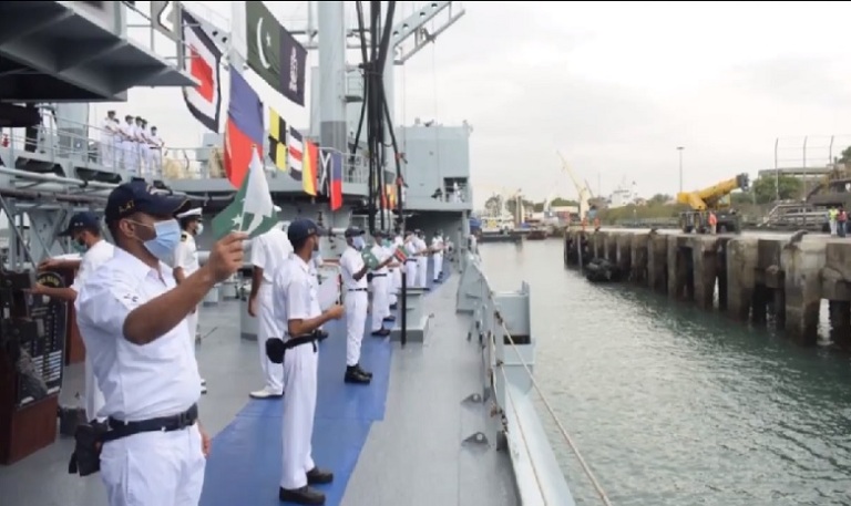 Pakistan Navy Ship NASR pays goodwill visit to Kenya