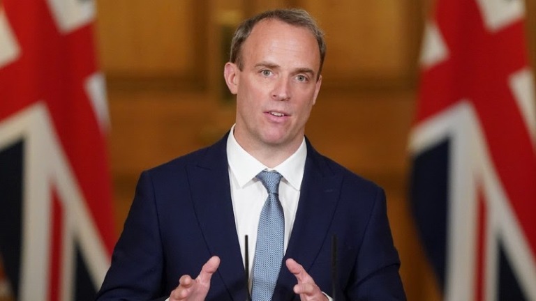 UK Secretary of State Dominic Raab visits Pakistan