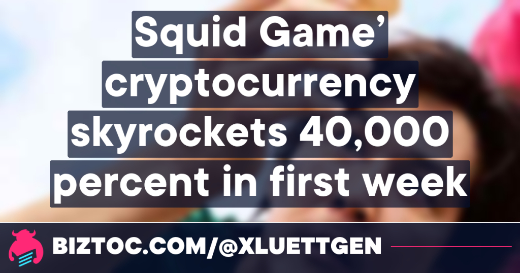 Squid Game Cryptocurrency Broke the Records Within a Week
