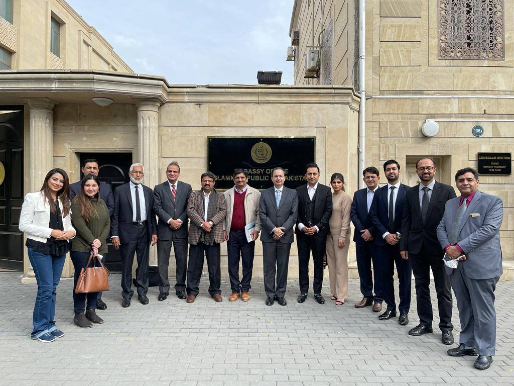 Our next destination was the Embassy of Pakistan where Ambassador Bilal Hayee along with his team were waiting for us.