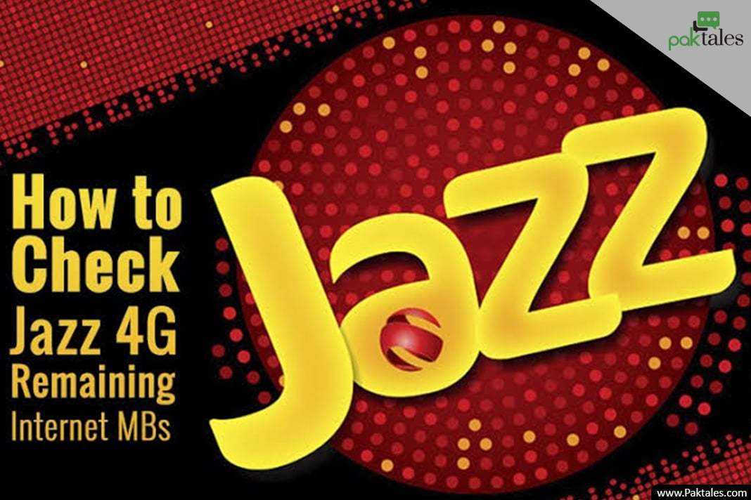 how to check Jazz remaining MBs 