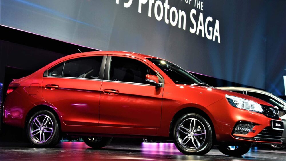 Proton Saga facelift 
