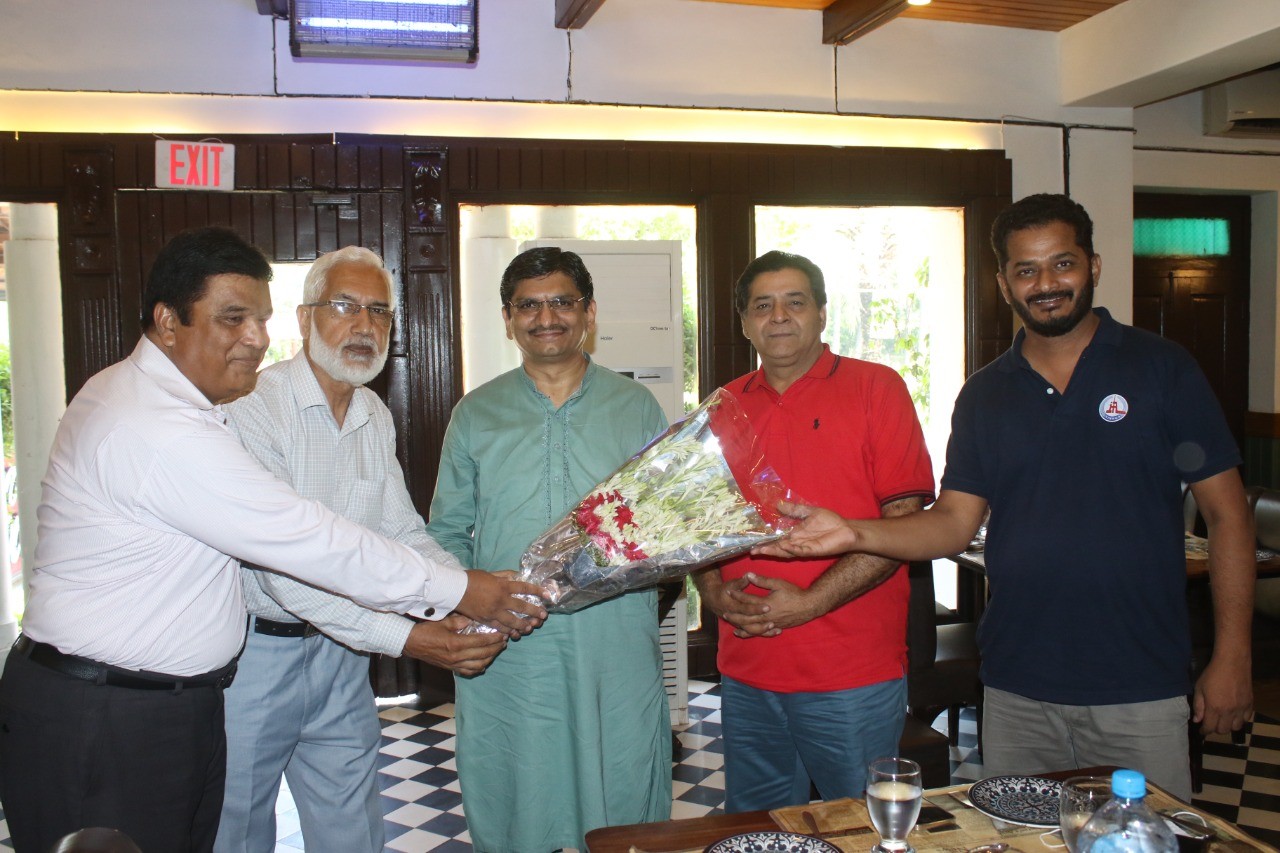 A luncheon was held to honor Muhammad Asif Noor