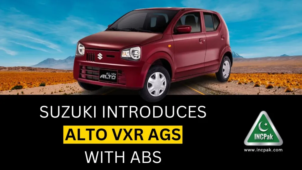 Suzuki Alto VXR AGS Price in Pakistan