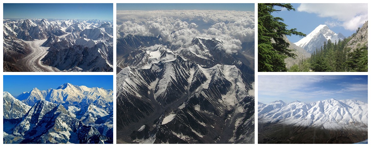 Highest Mountain ranges in Pakistan