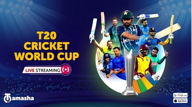 Tamasha brings ad-free live streaming of ICC Men's T20 World Cup