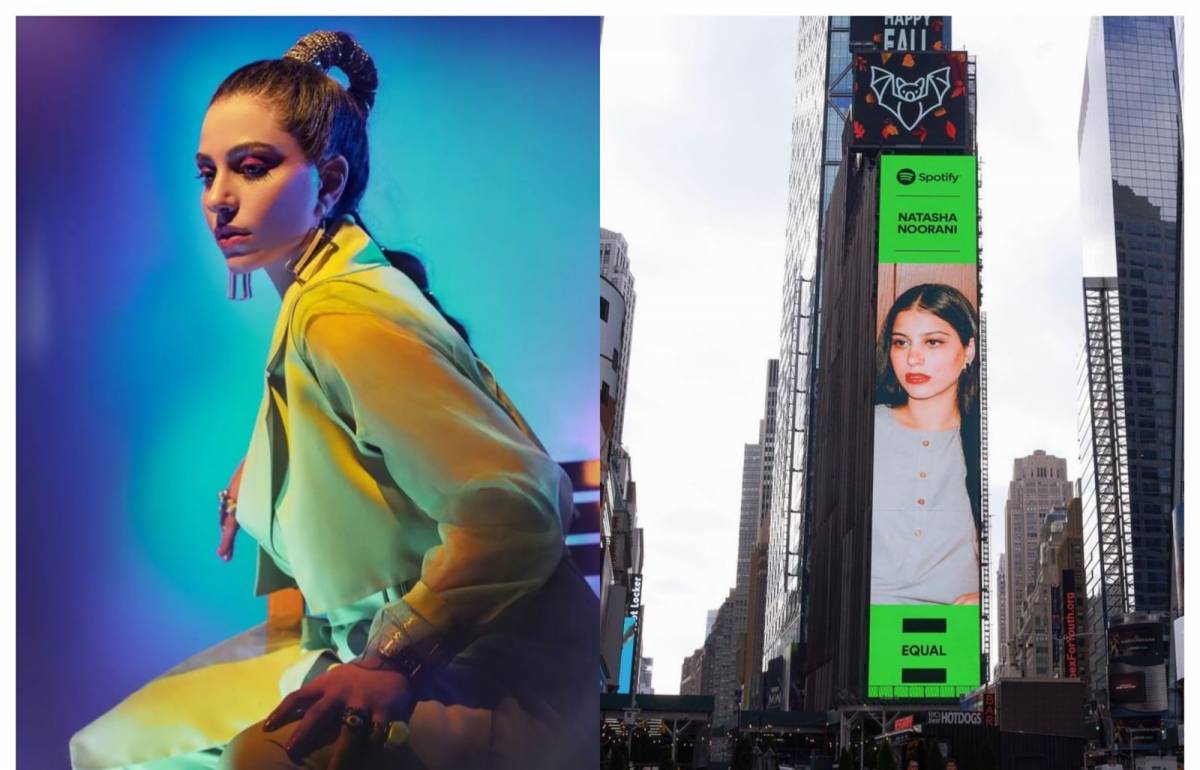 Natasha Noorani on Times Square