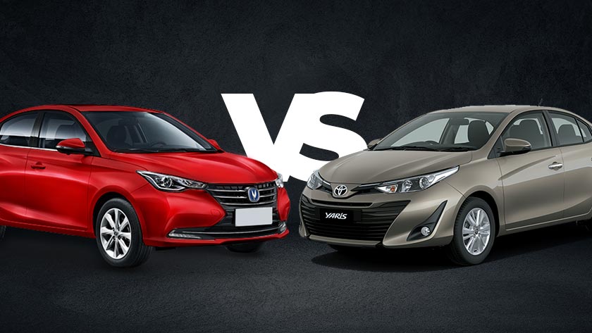 Alsvin vs Toyota Yaris
