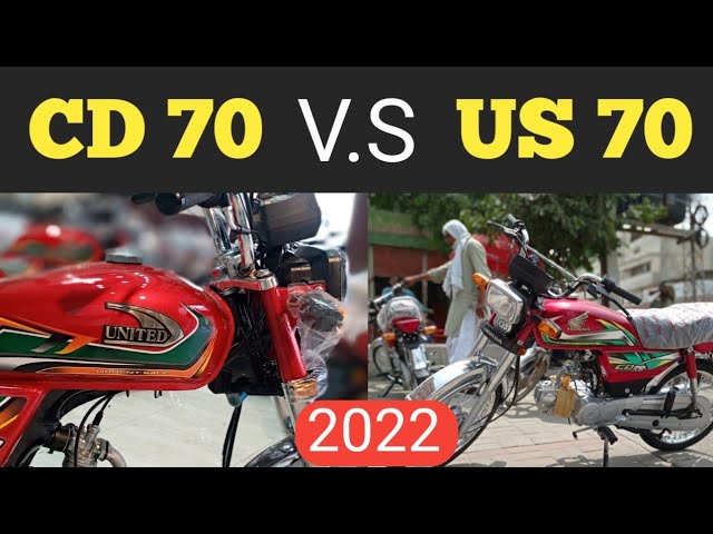 Honda CD 70 vs United 70cc