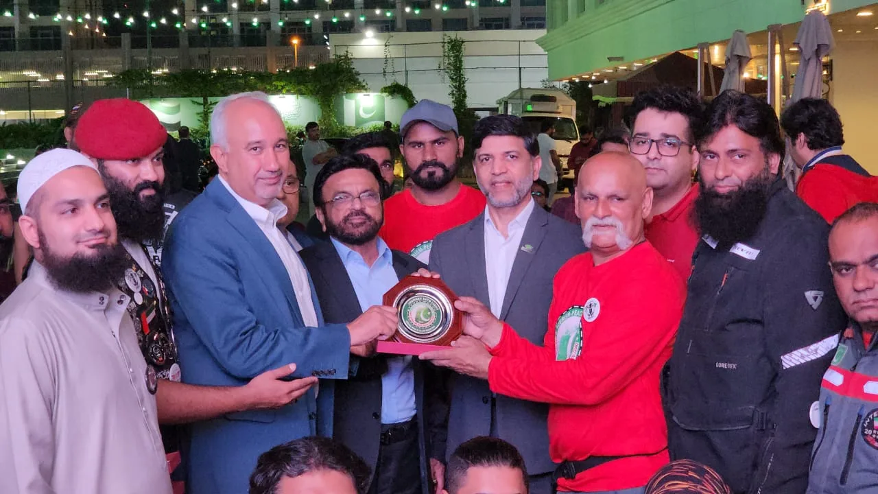 25 bikers from Pakistan will be facilitated by Pakistan’s Embassy in UAE
