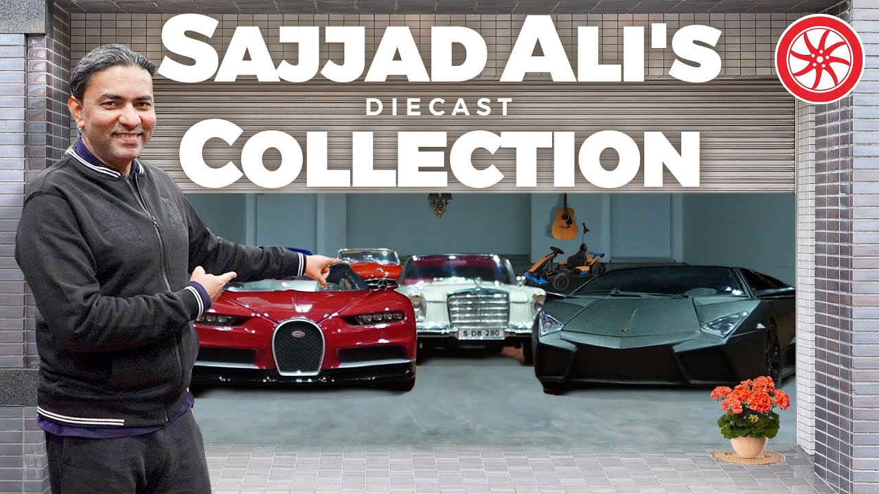 Sajjad Ali's diecast cars collection
