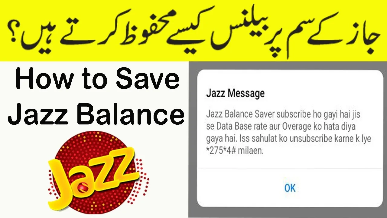 Here is how you can save Jazz Balance