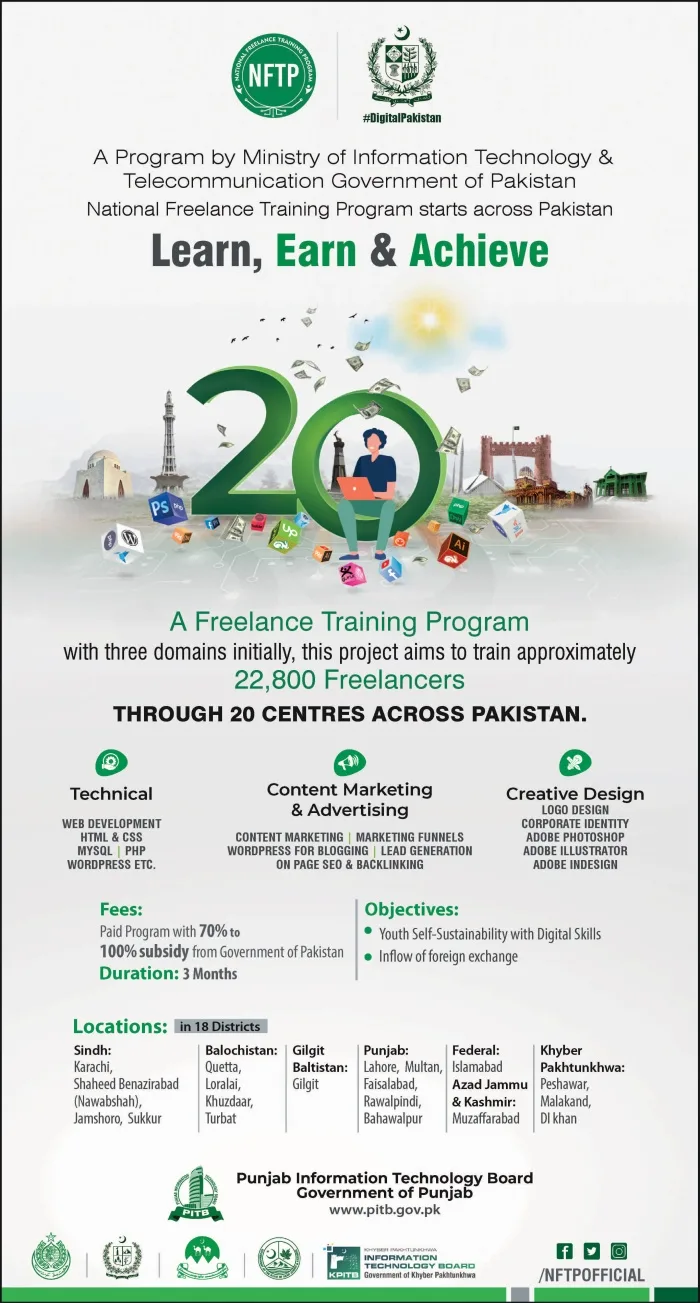National freelancing training program