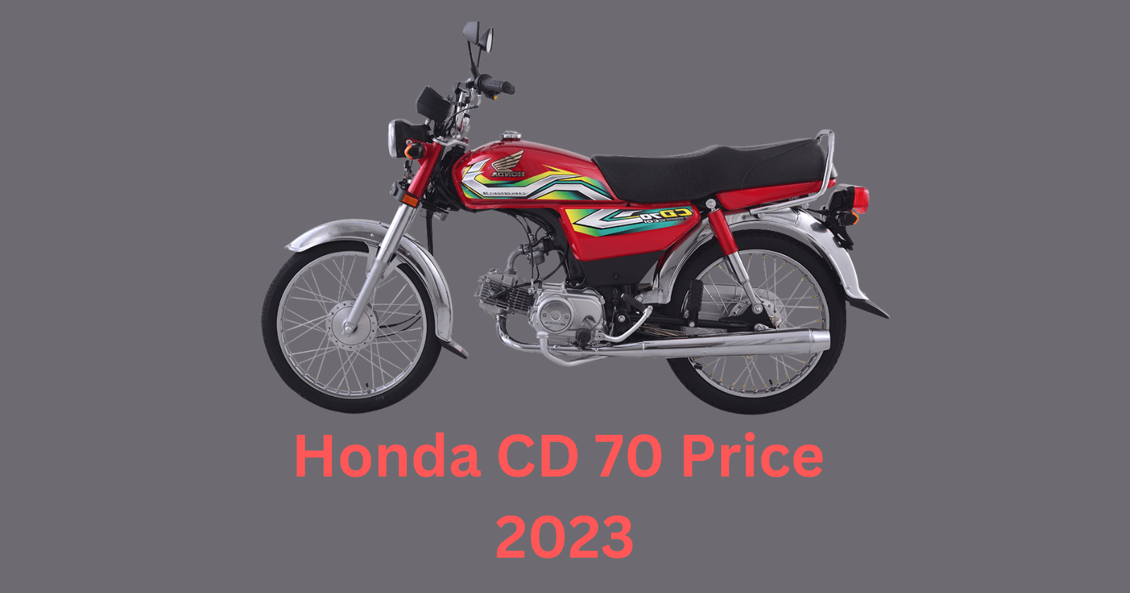 Honda CD 70 Latest Price and Installment Plan for March 2023